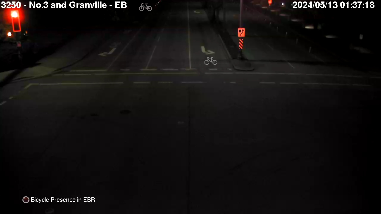 Live Camera Image: No. 3 Road at Granville Avenue Eastbound