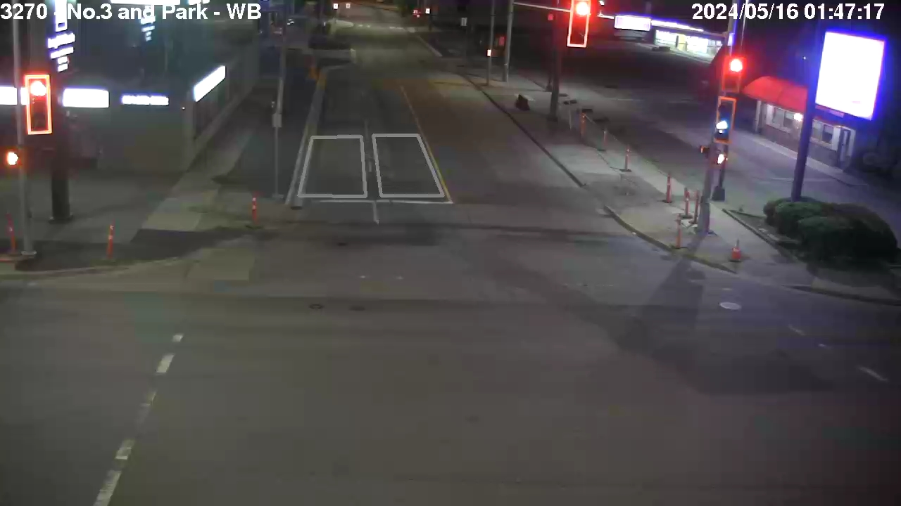 Live Camera Image: No. 3 Road at Park Road Eastbound
