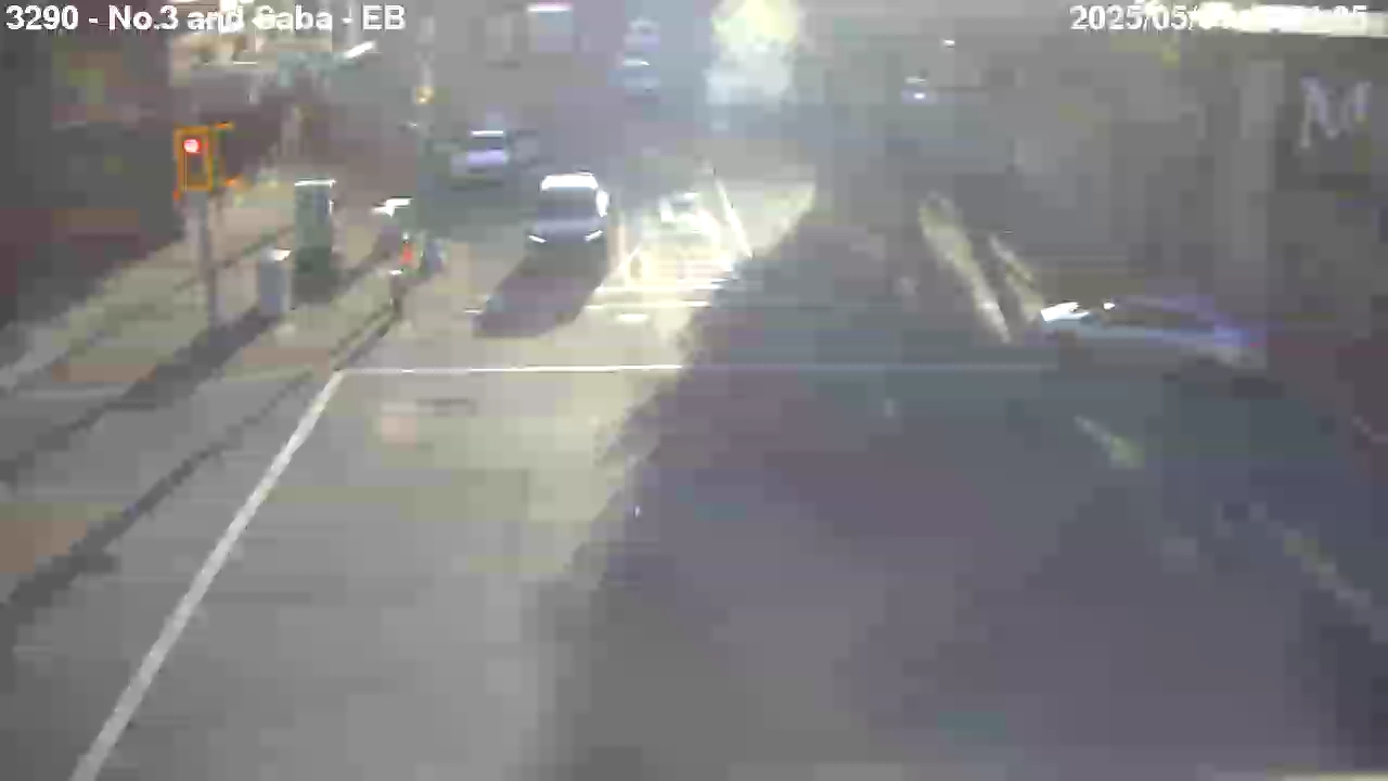 Live Camera Image: No. 3 Road at Saba Road Eastbound