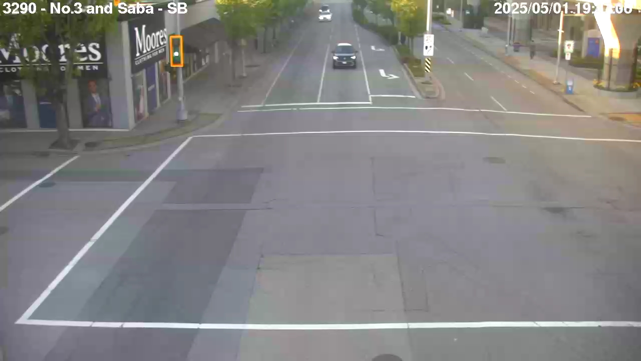 Live Camera Image: No. 3 Road at Saba Road Southbound