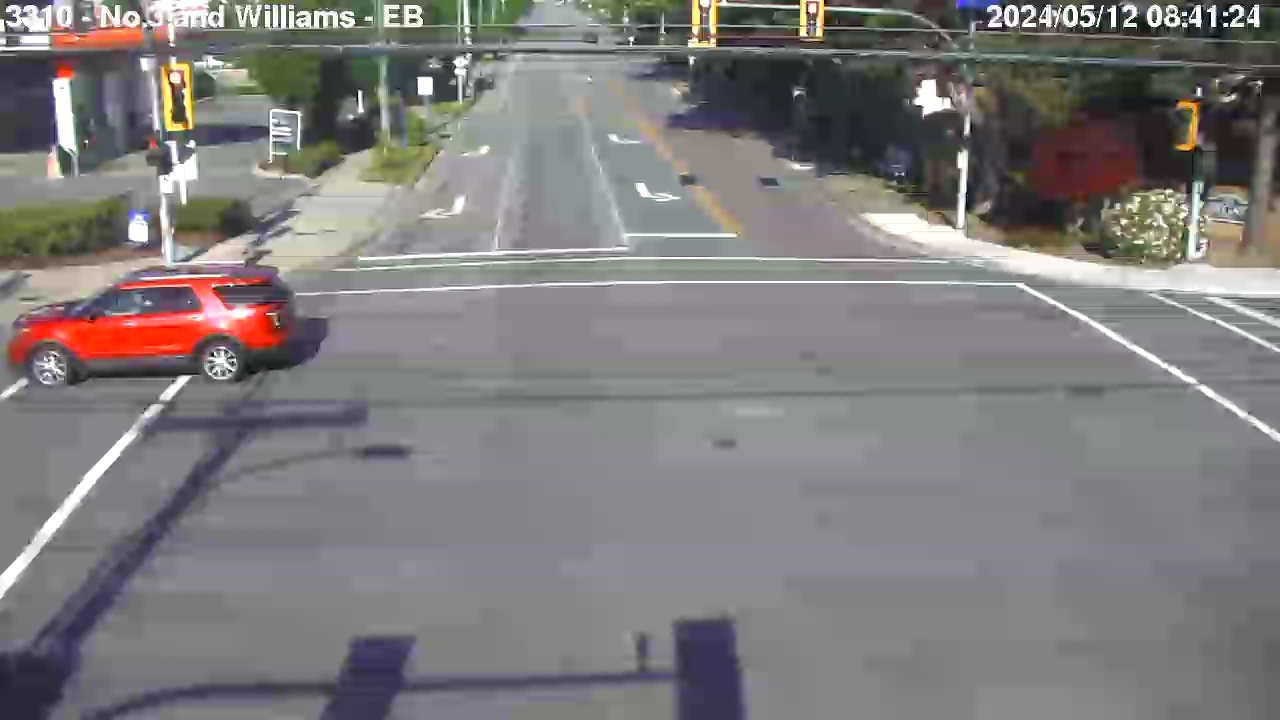 Live Camera Image: No. 3 Road at Williams Road Eastbound