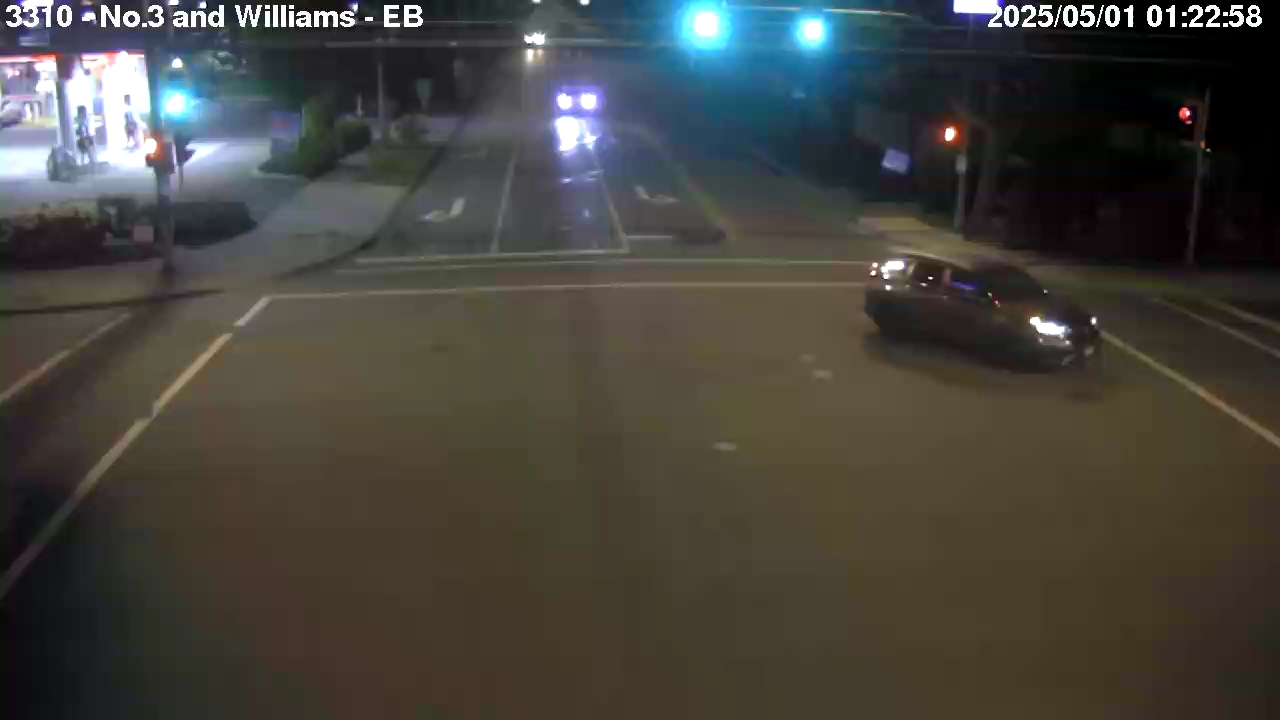 Live Camera Image: No. 3 Road at Williams Road Eastbound