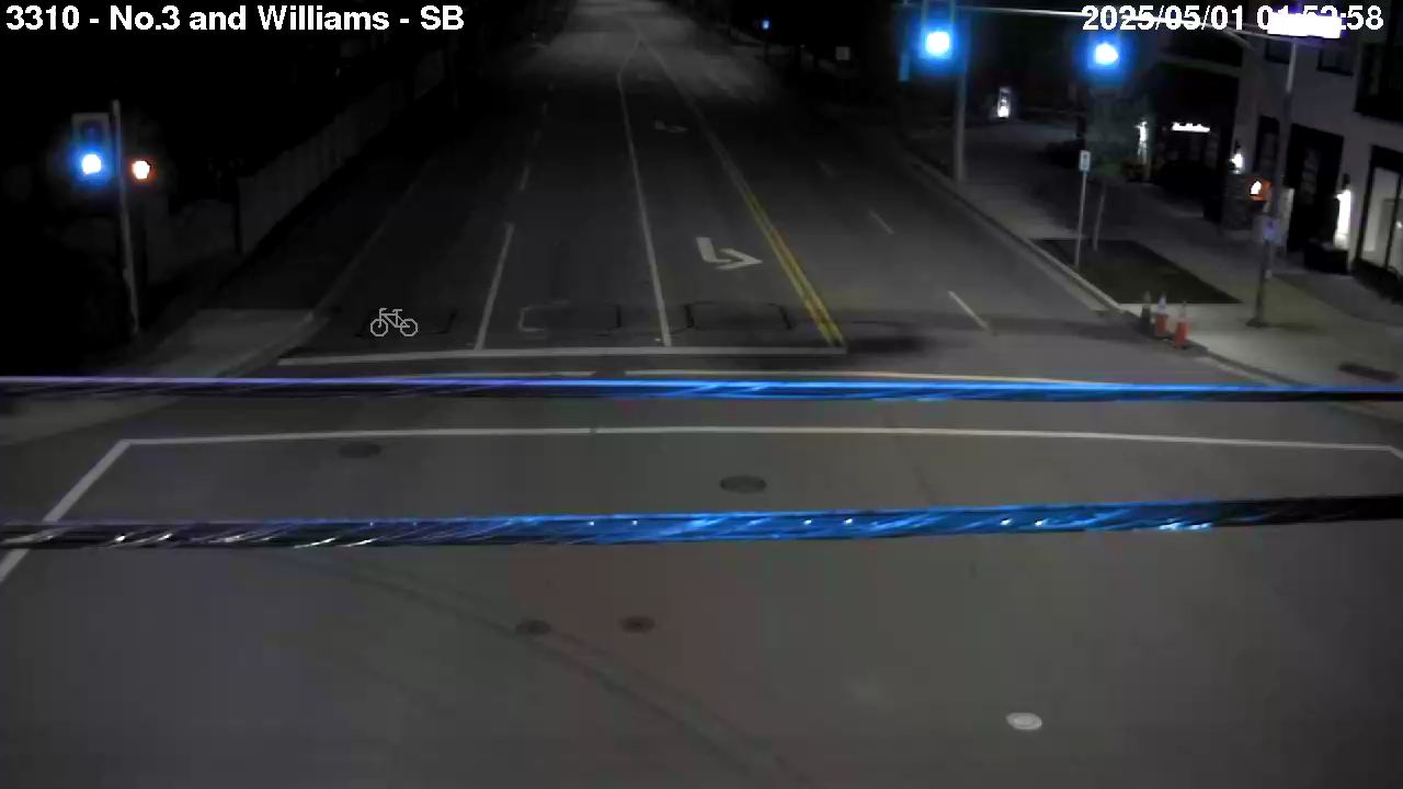 Live Camera Image: No. 3 Road at Williams Road Southbound