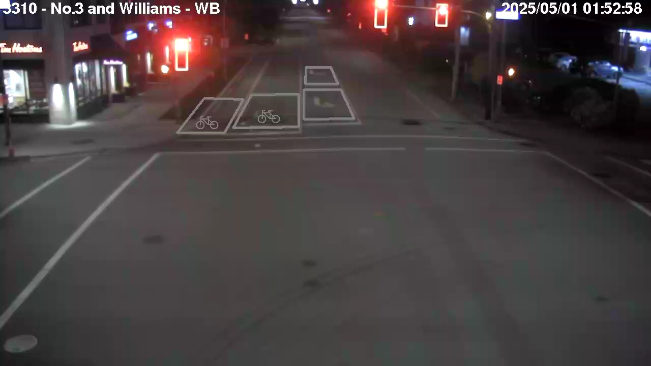 Live Camera Image: No. 3 Road at Williams Road Westbound