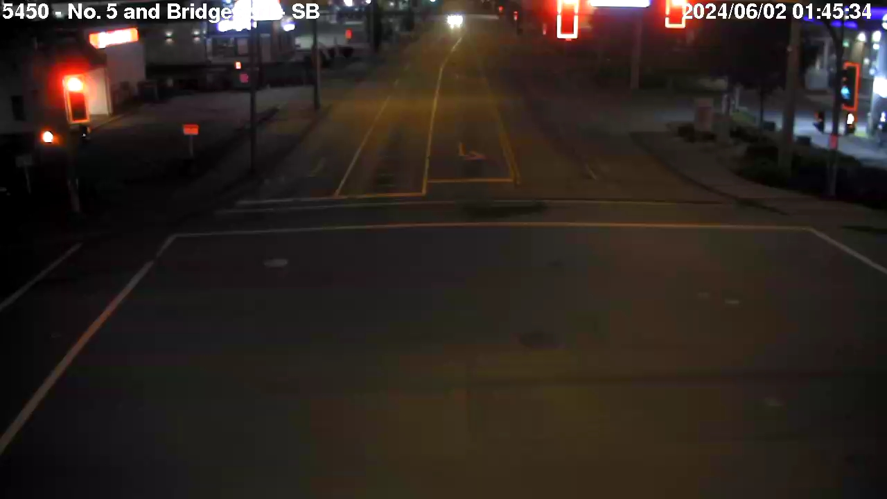 Live Camera Image: No. 5 Road at Bridgeport Road Southbound