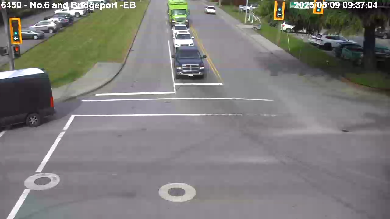 Live Camera Image: No. 6 Road at Bridgeport Road Eastbound