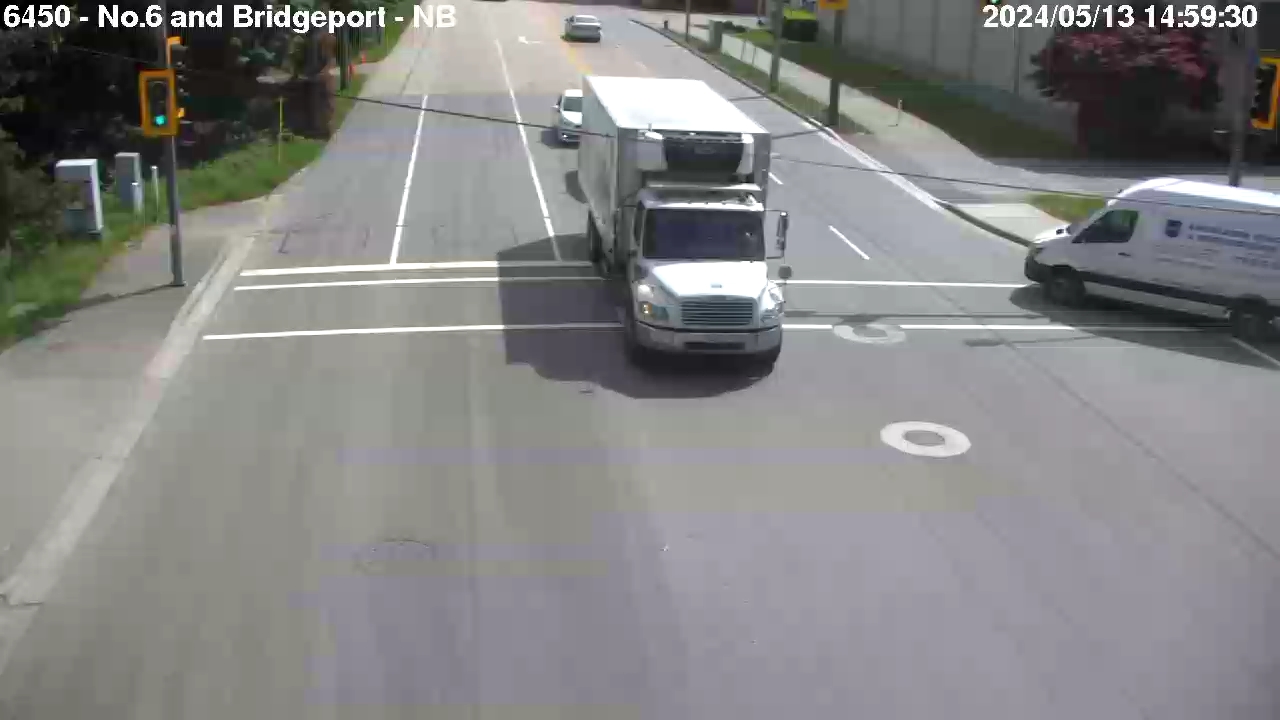 Live Camera Image: No. 6 Road at Bridgeport Road Northbound