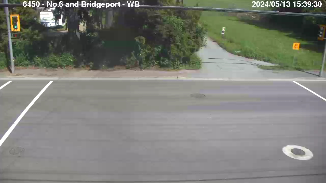 Live Camera Image: No. 6 Road at Bridgeport Road Westbound