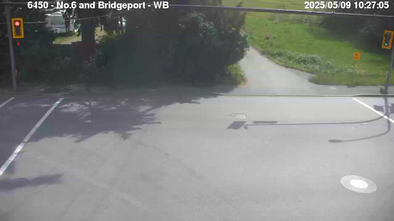 Live Camera Image: No. 6 Road at Bridgeport Road Westbound