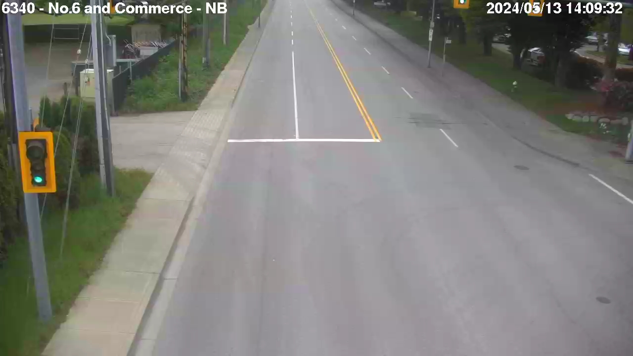 Live Camera Image: No. 6 Road at Commerce Parkway Northbound