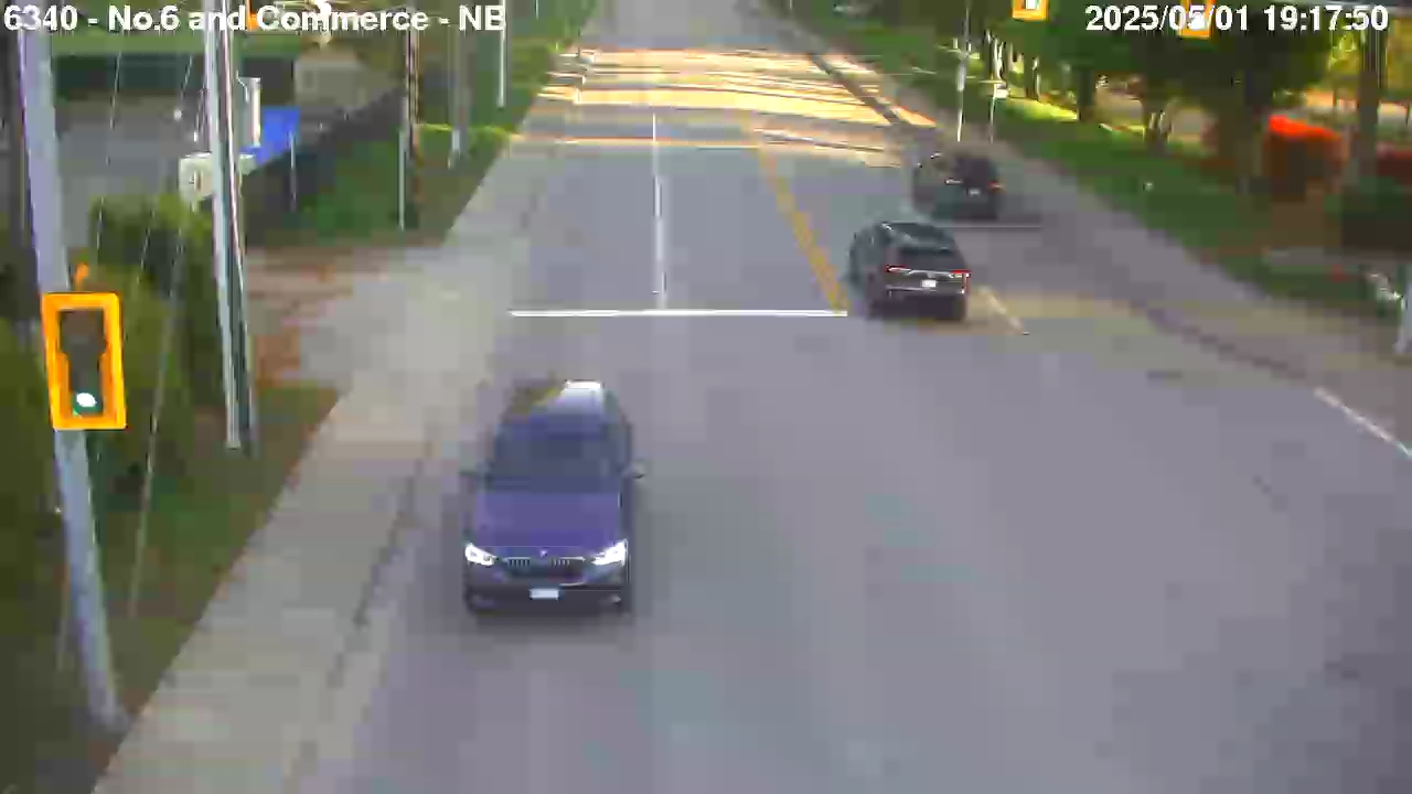 Live Camera Image: No. 6 Road at Commerce Parkway Northbound