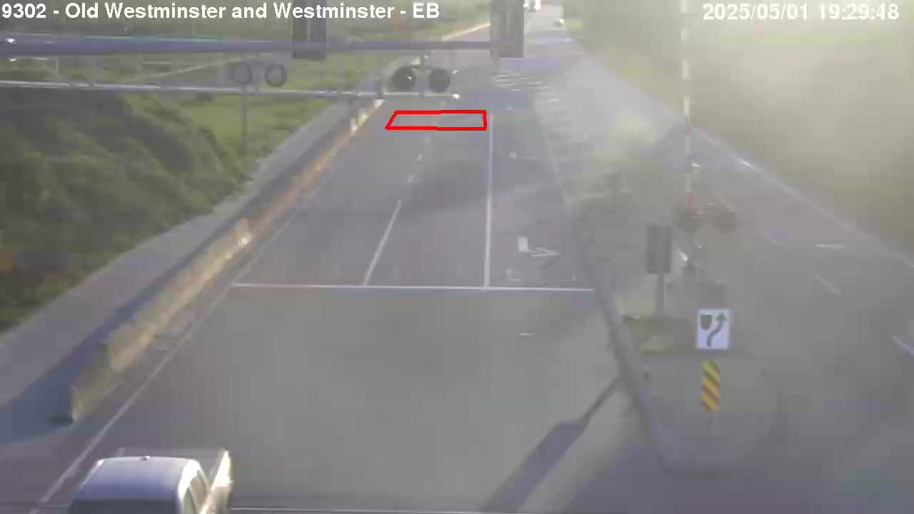 Live Camera Image: Old Westminster Highway at Westminster Highway Eastbound