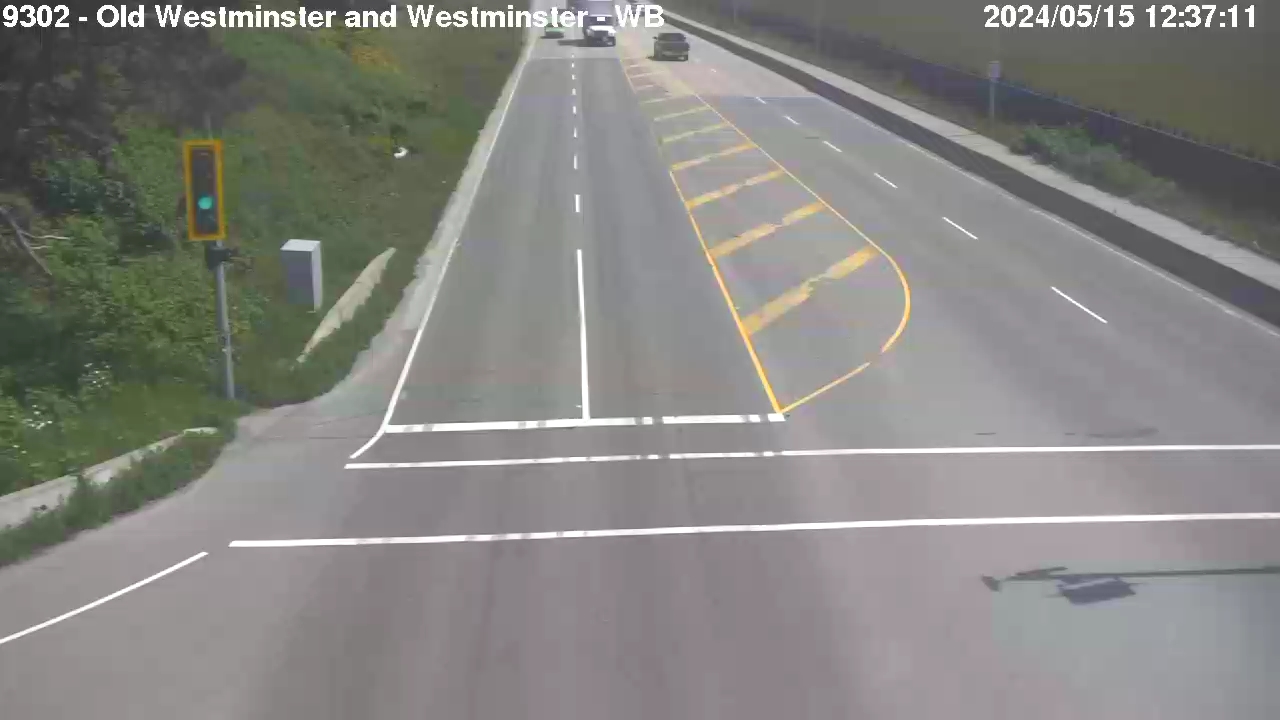 Live Camera Image: Old Westminster Highway at Westminster Highway Westbound