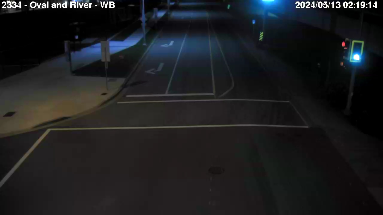 Live Camera Image: Oval Way at River Road Westbound