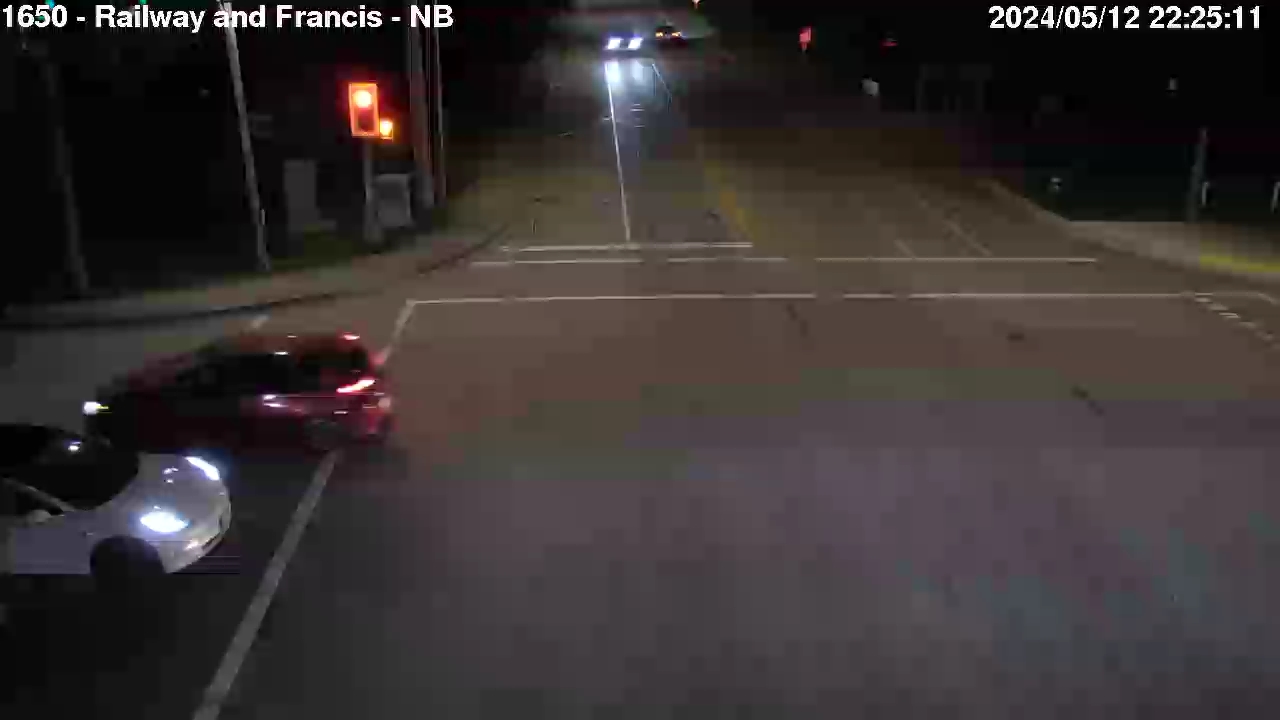 Live Camera Image: Railway Avenue at Francis Road Northbound