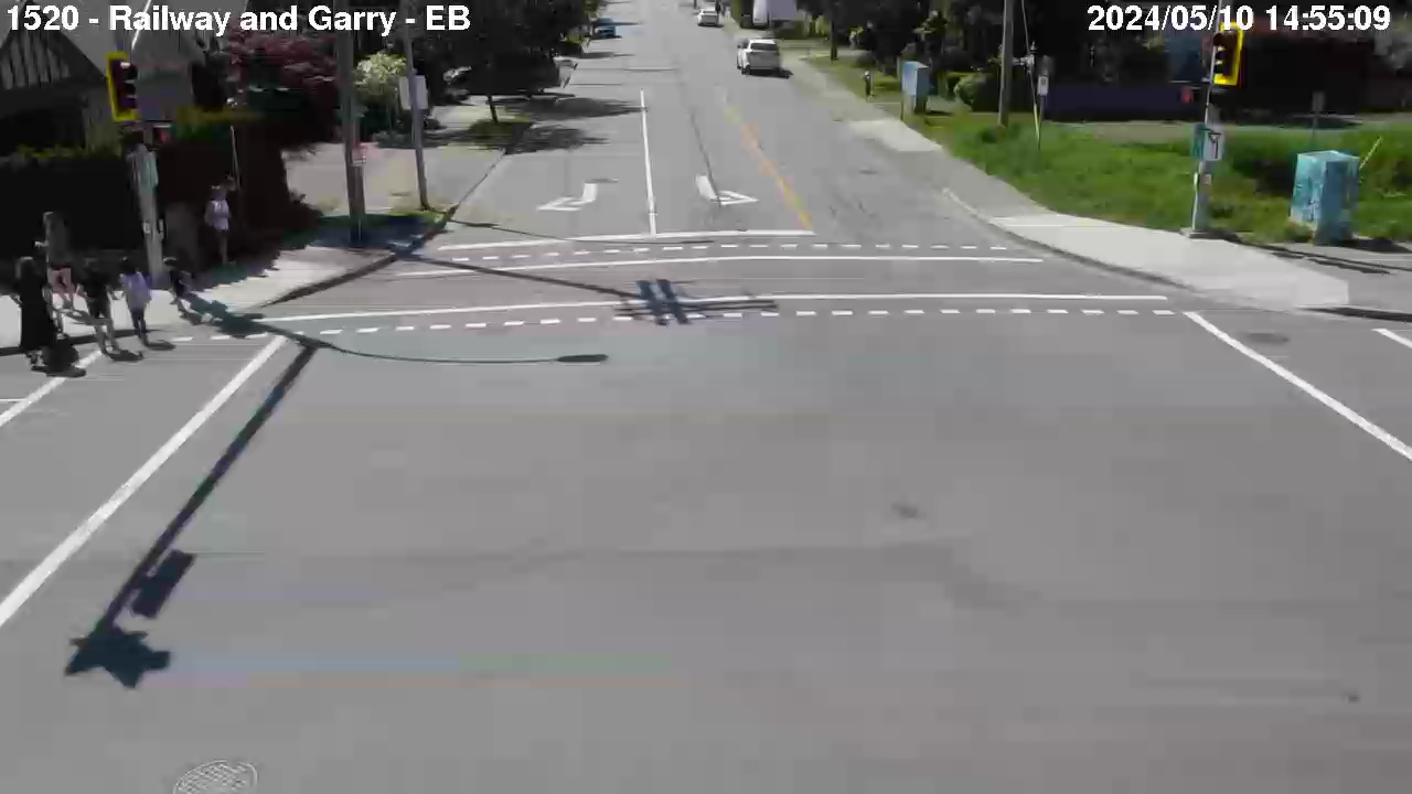 Live Camera Image: Railway Avenue at Garry Street Eastbound