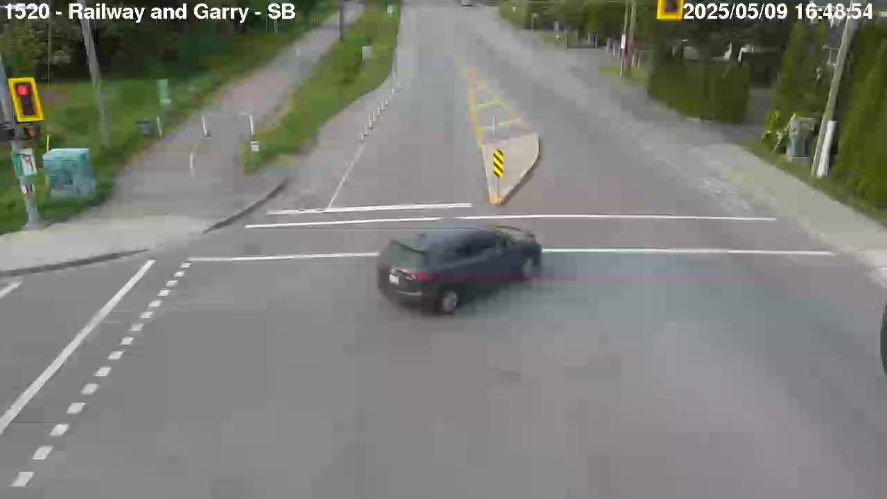 Live Camera Image: Railway Avenue at Garry Street Southbound