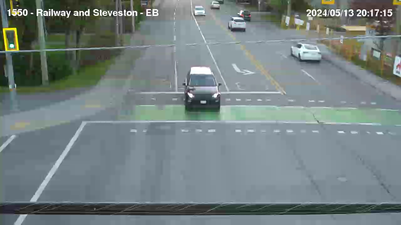 Live Camera Image: Railway Avenue at Steveston Highway Eastbound