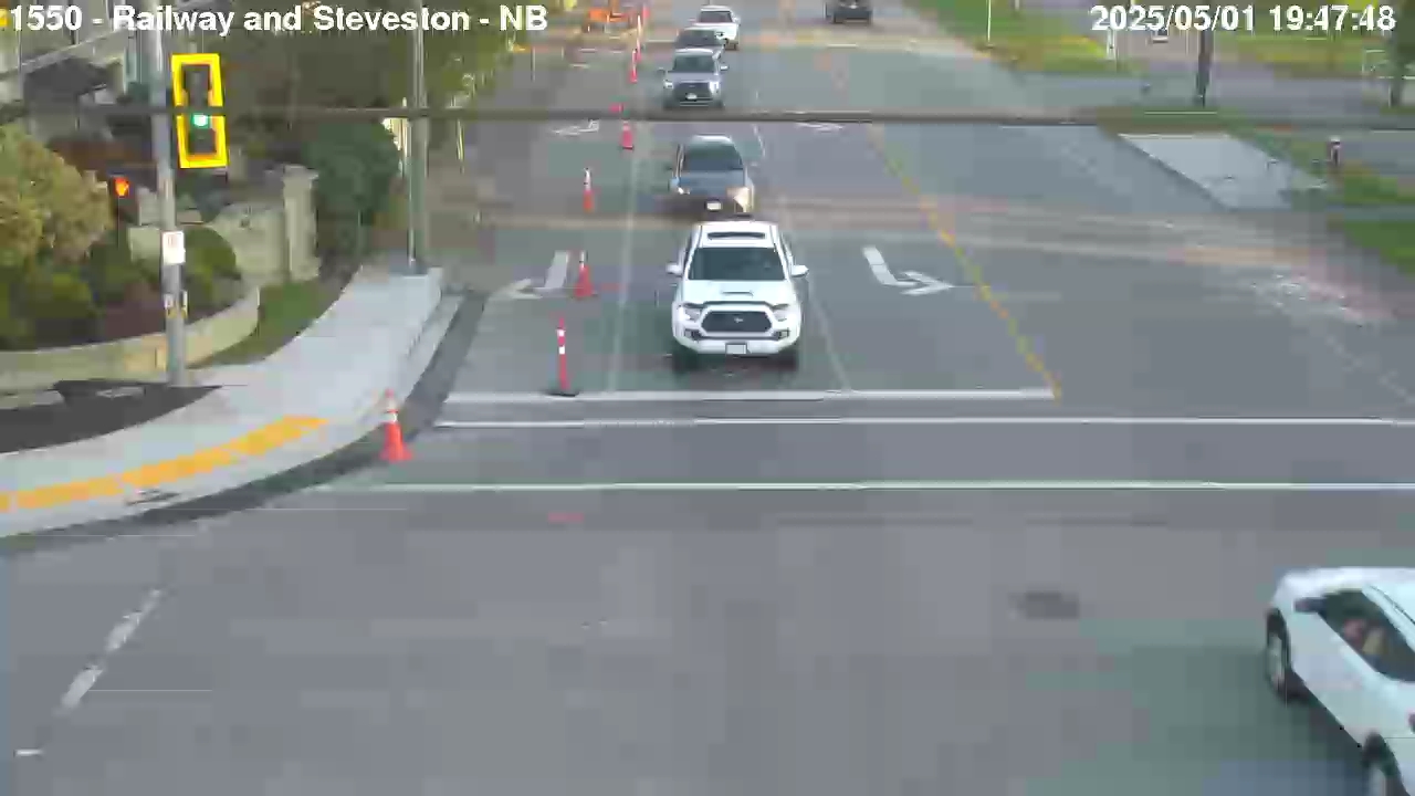 Live Camera Image: Railway Avenue at Steveston Highway Northbound