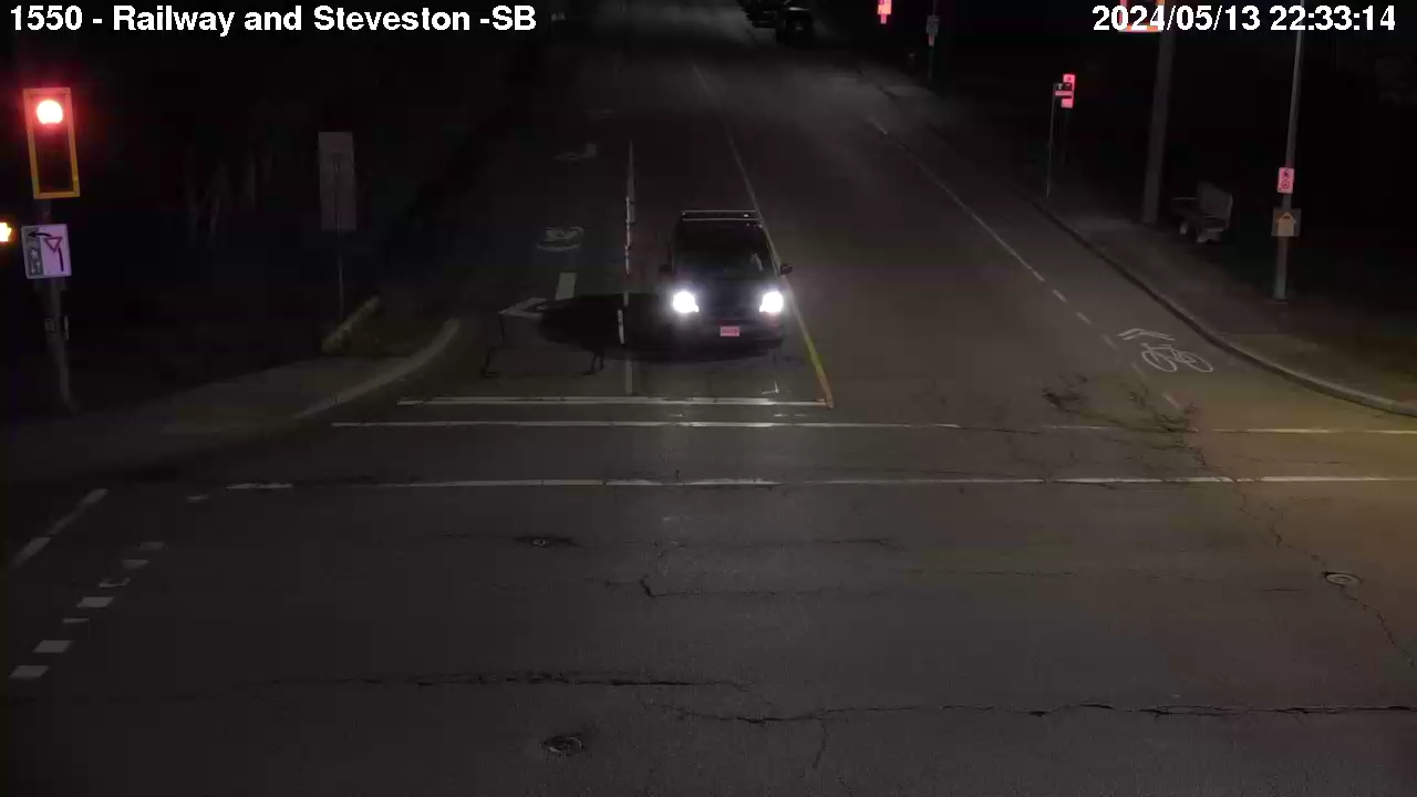 Live Camera Image: Railway Avenue at Steveston Highway Southbound