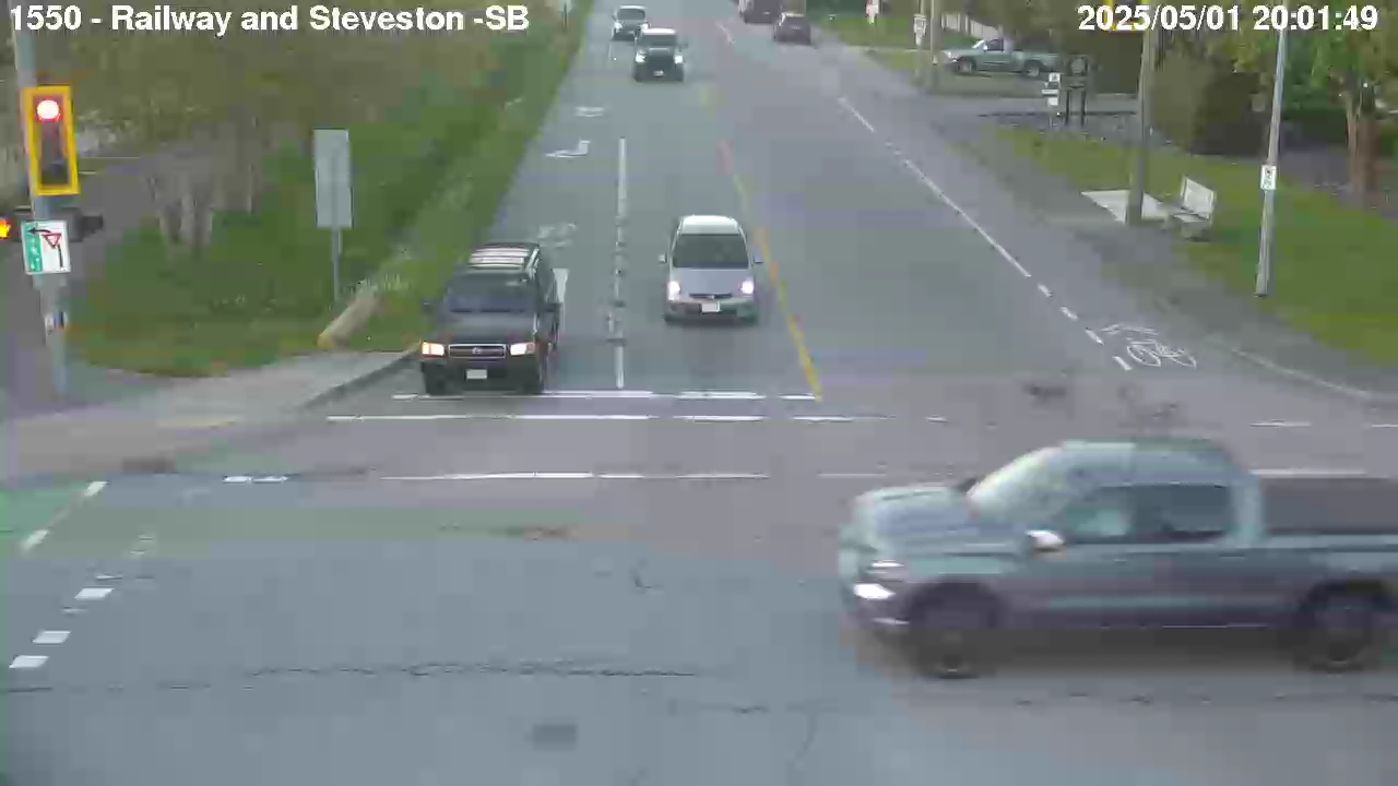 Live Camera Image: Railway Avenue at Steveston Highway Southbound