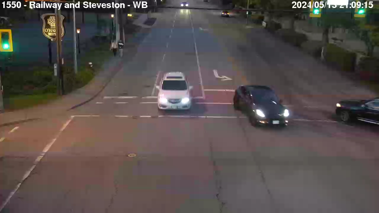 Live Camera Image: Railway Avenue at Steveston Highway Westbound