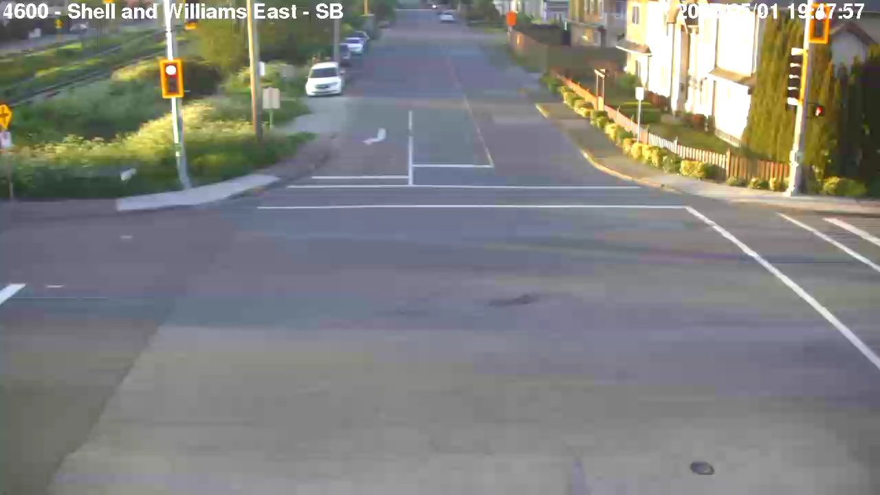 Live Camera Image: Shell Road at Williams Road Southbound (East of train tracks)