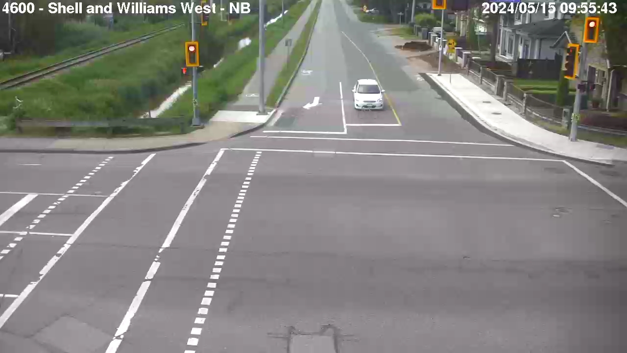 Live Camera Image: Shell Road at Williams Road Northbound (West of Railway)