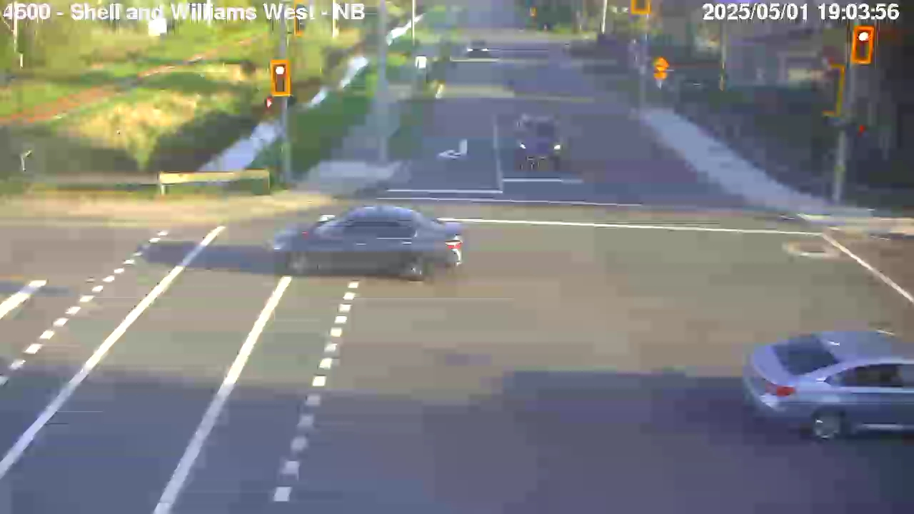 Live Camera Image: Shell Road at Williams Road Northbound (West of Railway)