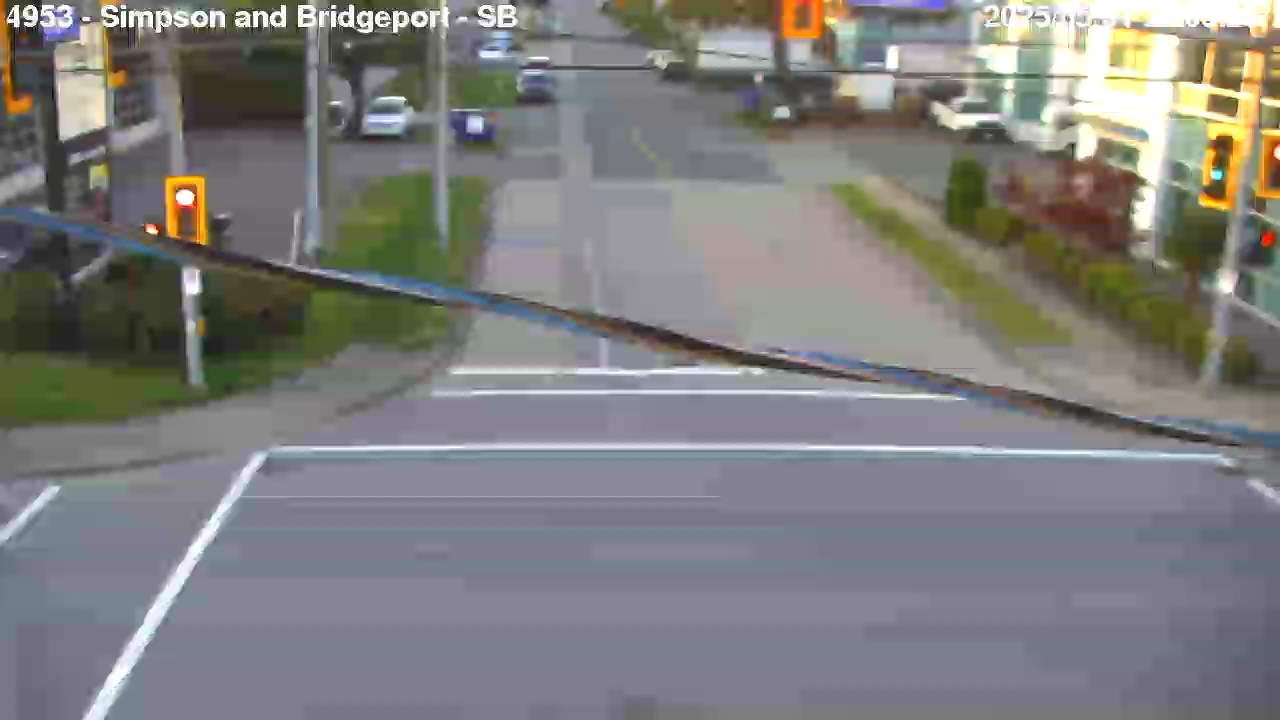 Live Camera Image: Simpson Road at Bridgeport Road Southbound