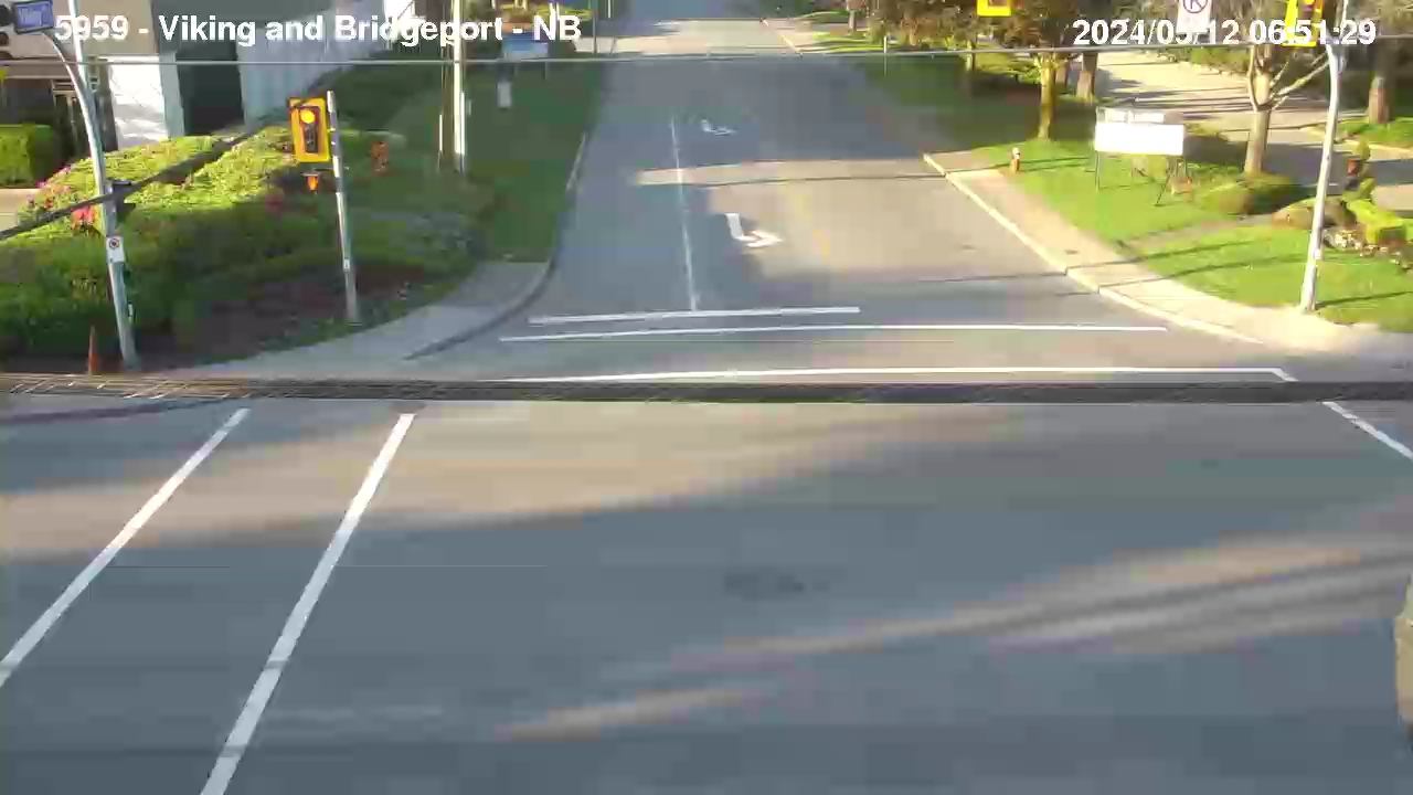 Live Camera Image: Viking Way at Bridgeport Road Northbound