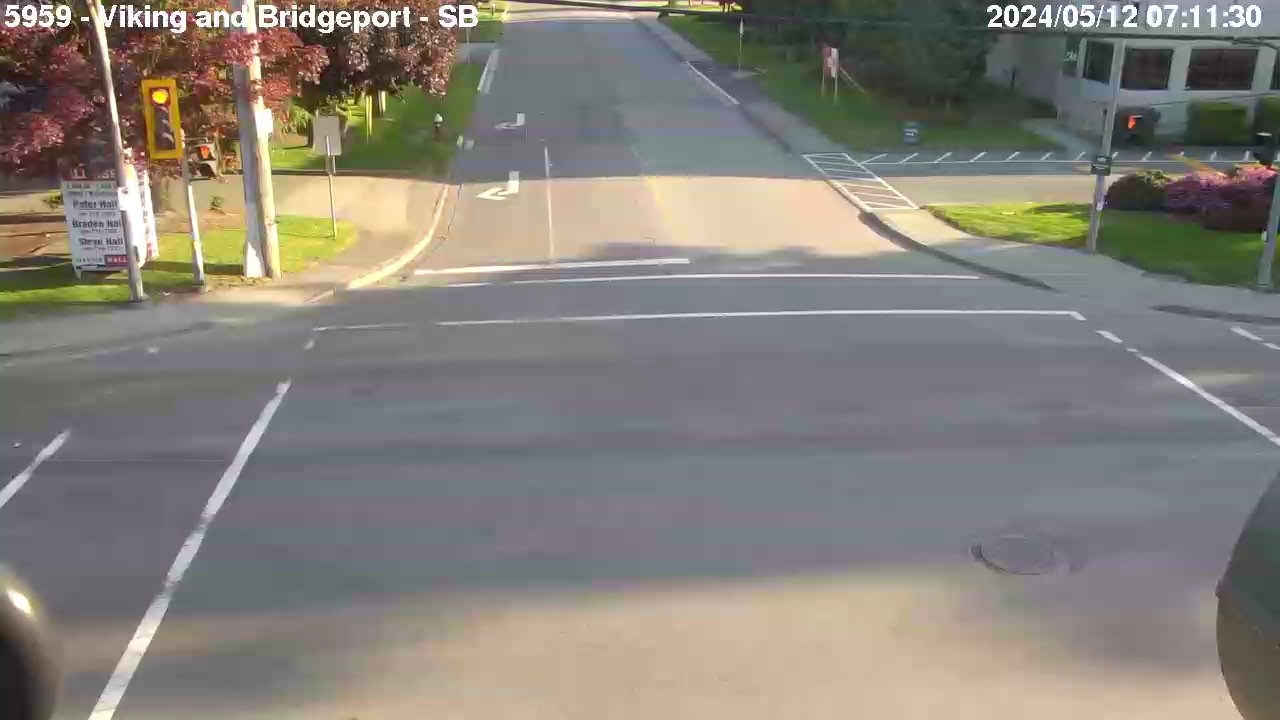 Live Camera Image: Viking Way at Bridgeport Road Southbound