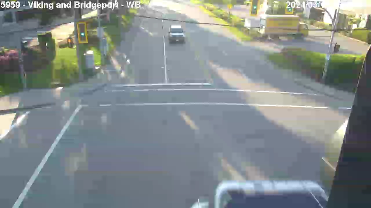 Live Camera Image: Viking Way at Bridgeport Road Westbound