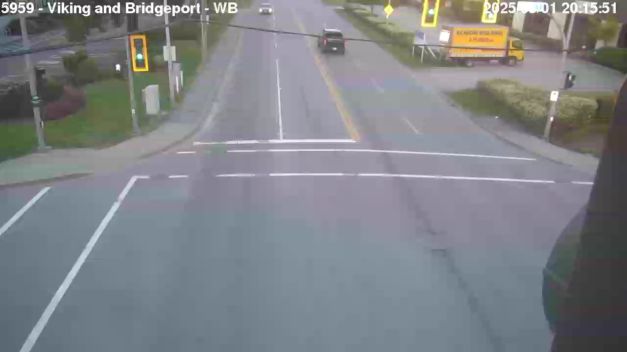 Live Camera Image: Viking Way at Bridgeport Road Westbound