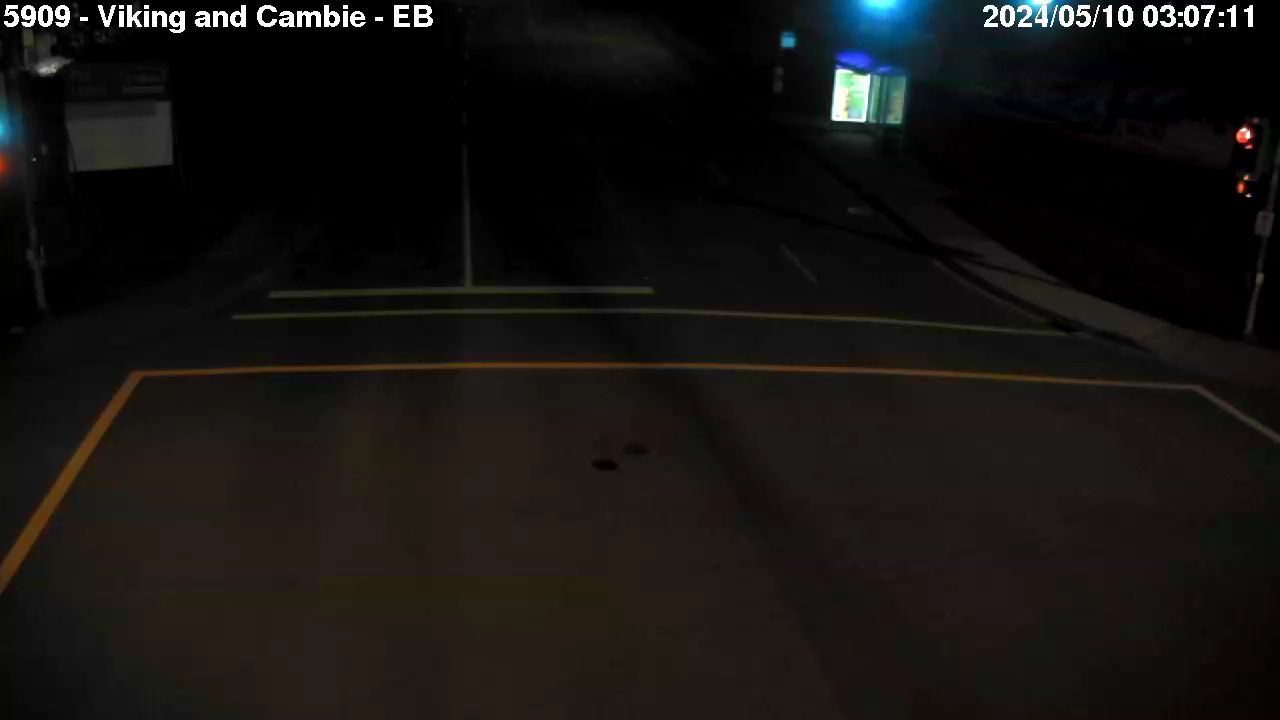 Live Camera Image: Viking Way at Cambie Road Eastbound