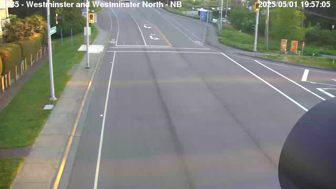 Live Camera Image: Westminster Hwy at Westminster Hwy North Northbound