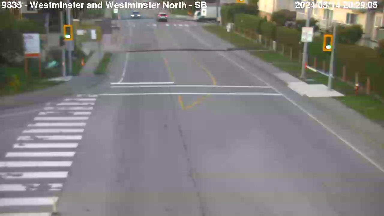 Live Camera Image: Westminster Hwy at Westminster Hwy North Southbound